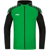 Jako Performance Kapuzenjacke Soft Green/Schwarz 3XL
