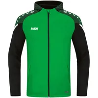 Jako Performance Kapuzenjacke Soft Green/Schwarz 3XL