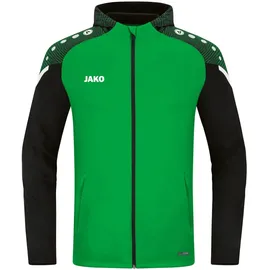 Jako Performance Kapuzenjacke Soft Green/Schwarz 3XL