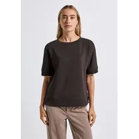 STREET ONE Silk-Look Shirt deep roast Brown 36 -