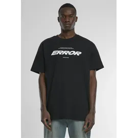 Mister Tee Error Wording Kurzarm-T-Shirt Black M