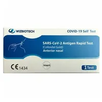 10x WIZ BIOTECH Schnelltest Nasal Laientest COVID-19 SARS-CoV-2 Antigen Rapid Test (Colloidal Gold)