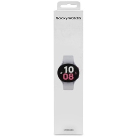 Samsung Galaxy Watch5 Silver 44 mm BT Sport Band White