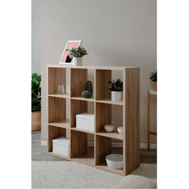 Möbel Boss Raumteiler 107 x 107 x 33 cm Eiche