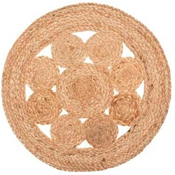 Secret de Gourmet - Tischset aus durchbrochenem Jute/Jute-Pflanzenfaser/POLYESTER