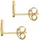 ELLI PREMIUM Ohrstecker Hufeisen Gelbgold 585 onesize