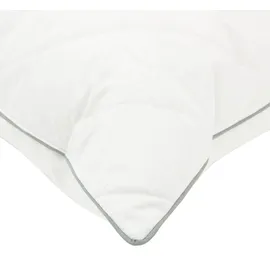 vidaXL KopfKissen Fulda 40 x 80 cm Weiß