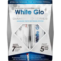 White Glo Diamond Series Bleaching Set Zahnpasta 100 ml + Zahngel 50 ml