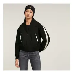 G-Star für Damen. D25282-D522-6484 Holiday Bomberjacke schwarz (S), Lässig, Viskose
