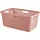Curver Jute Wäschekorb, Rosa, Dawn, 46 l, 59,4 x 39,4 x 25 cm