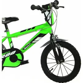 DINO BIKES 14 Zoll Kinderfahrrad Mountainbike ́ Grün