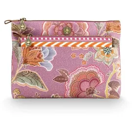 Pip Studio Caryn Kosmetiktasche Kombi Matata lila 26x7,5x18cm/22x1x13cm