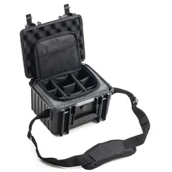 B&W Outdoor Case Type 2000 schwarz mit Fototasche