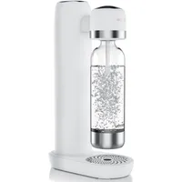 Arendo Wassersprudler mit 1L PET-Flasche weiß