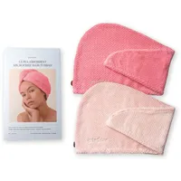 Waschies Handtuchset 2-tlg. pink/rosa