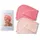 Waschies Handtuchset 2-tlg. pink/rosa