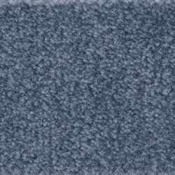 Teppichboden BODENMEISTER "Jupiter, Velours - meliert, Made in Belgium", blau, B:500cm H:7,5mm L:300cm, Polyamid, Teppiche, Wohnzimmer, Schlafzimmer, Kinderzimmer, Breite 400/500 cm