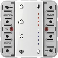 Jung CD5178TSM KNX Stetigregler-Modul 2fach Weiß Serie CD