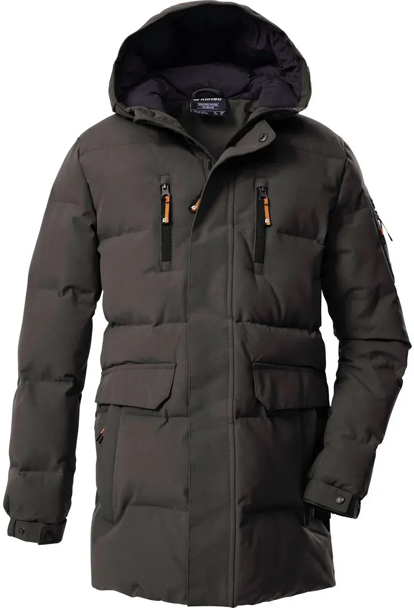 killtec KOW 238 Boys Quilted Parka dunkelstein (00266) 176