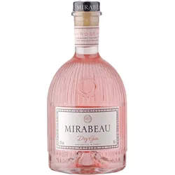 Mirabeau Dry Rosé Gin - 0,7l