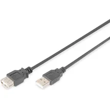 Digitus USB-A auf USB-A 3 m Schwarz