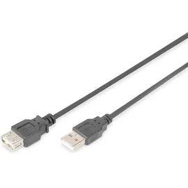 Digitus USB-A auf USB-A 3 m Schwarz