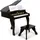 Small Foot Company Kinderklavier Kinderflügel 12622 2 tlg. Schwarz