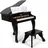 Small Foot Company Kinderklavier Kinderflügel 12622 2 tlg. Schwarz