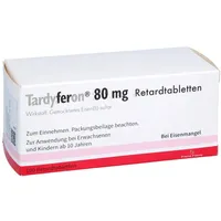 CC Pharma GmbH Tardyferon Depot-Eisen(II)-sulfat 80 mg Retardtab.