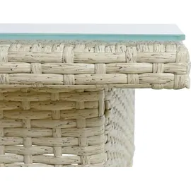 Estexo Polyrattan Lounge Set Gartenset beige