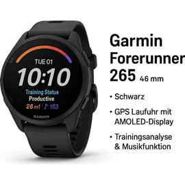 Garmin Forerunner 265 Schwarz