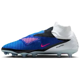 Nike Phantom 6 High Elite AG Herren Silber/Racer Blue/Pink Blast/White 46