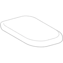 Geberit Emani by A. Citterio WC-Sitz, weiß - weiß