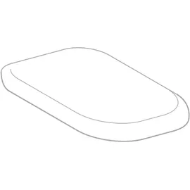 Geberit Emani by A. Citterio WC-Sitz, weiß - weiß