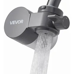 VEVOR Wasserhahn Wasserfilter Wasserreiniger mit 1 Filter Horizontal Grau Küche