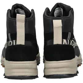 Napapijri Schnürstiefel schwarz / weißmeliert 44