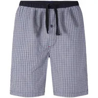 Tom Tailor Herren Bermuda aus Baumwolle mit Karomuster, blau,