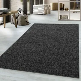 Ayyildiz Kurzflorteppich Nizza 1800 Anthrazit 160 cm x 230 cm