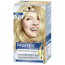 Schwarzkopf  Haarfärbung Nordic Blonde L1 Intensive Aufhellung 0 % Ammoniak 5 Stk  in multifarben, Einheitsgrösse