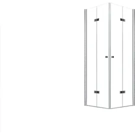 Glaszentrum Hagen Hera Eck-Duschkabine links 90 x 180 cm transparent/weiß D648360641500