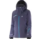 Salomon Speed Jacket Damen-Skijacke Nightshade Grey - lila - XS