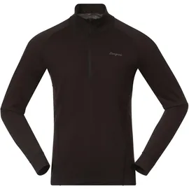 Bergans Inner:Pure Merino Half Zip Schwarz S
