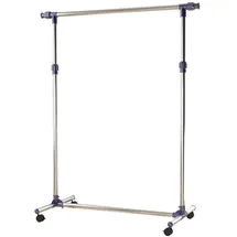 Homcom Garderobenständer 45x95x86 cm silber