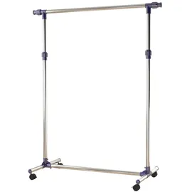 Homcom Garderobenständer 45x95x86 cm silber