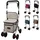 Mobiclinic Einkaufswagen mit Sitz Grau 21 L