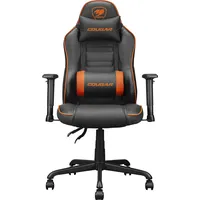 Cougar Fusion S Gaming-Stuhl Schwarz/Orange