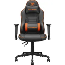 Cougar Fusion S Gaming-Stuhl Schwarz/Orange