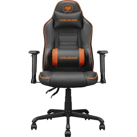 Cougar Fusion S Gaming-Stuhl Schwarz/Orange