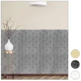 Relaxdays Wandpaneele Relaxdays grau 10 St. 70 x 78 cm