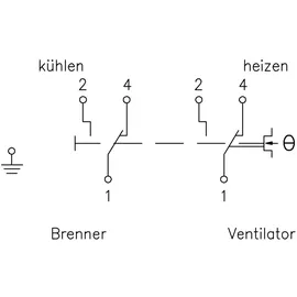 ALRE Lufterhitzerthermostat JTL-8